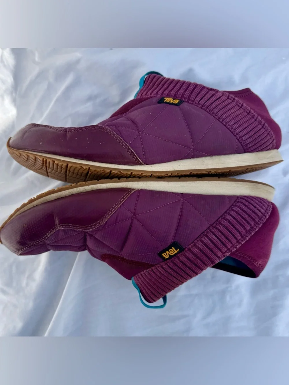 Teva Women's Ember Moc Slip-On Shoes Color Fig Size 8 - Picture 7 of 9